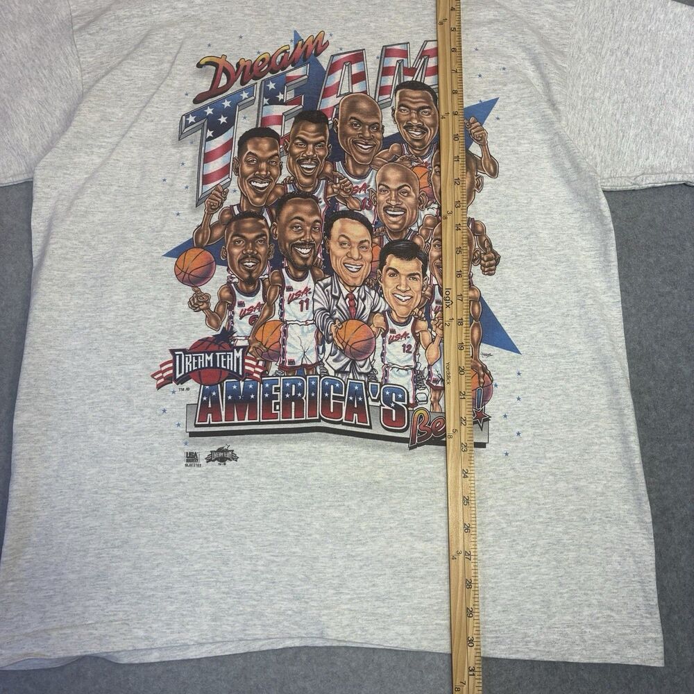 Dream Team Men’s XL Salem Tee USA Olympic Basketball Vintage Graphic 90s - Picture 5 of 7